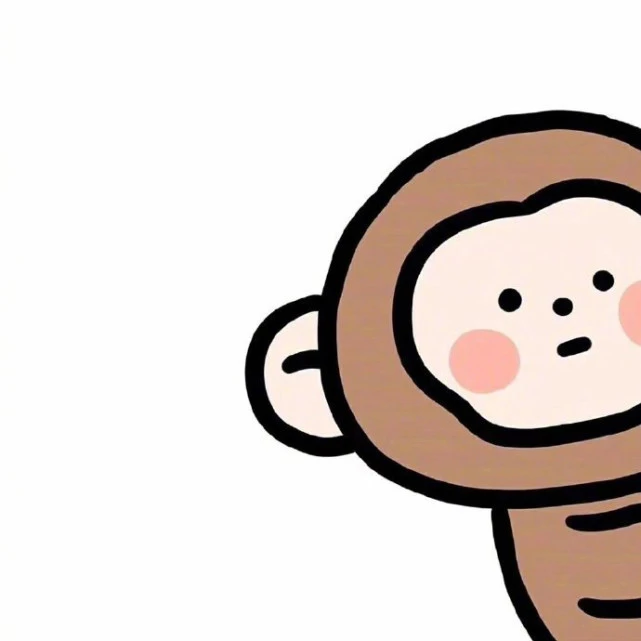 动物偷看背景图