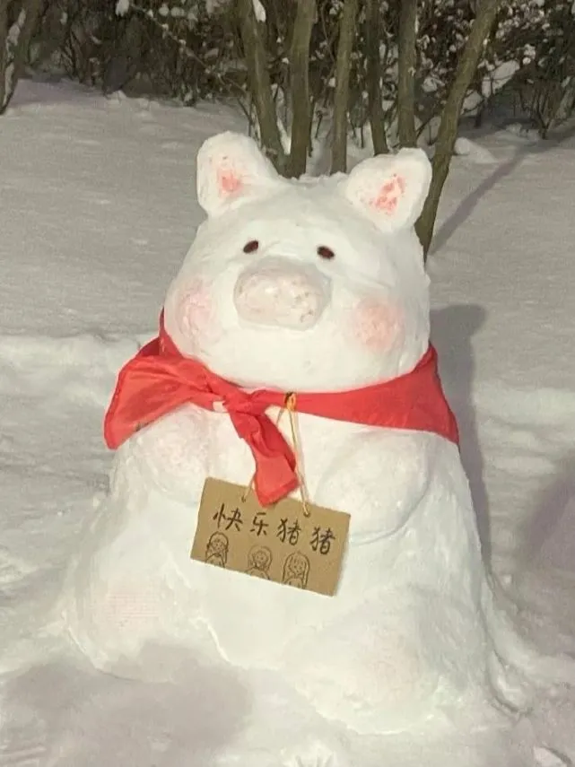 【冷兔趣闻】被一些雪人狠狠地可爱到了
