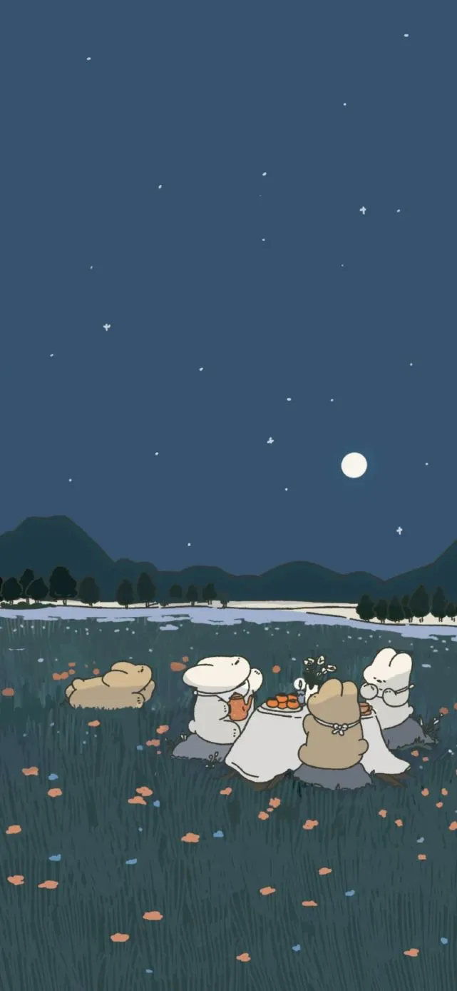 插画壁纸 超级喜欢｜可爱到膨胀