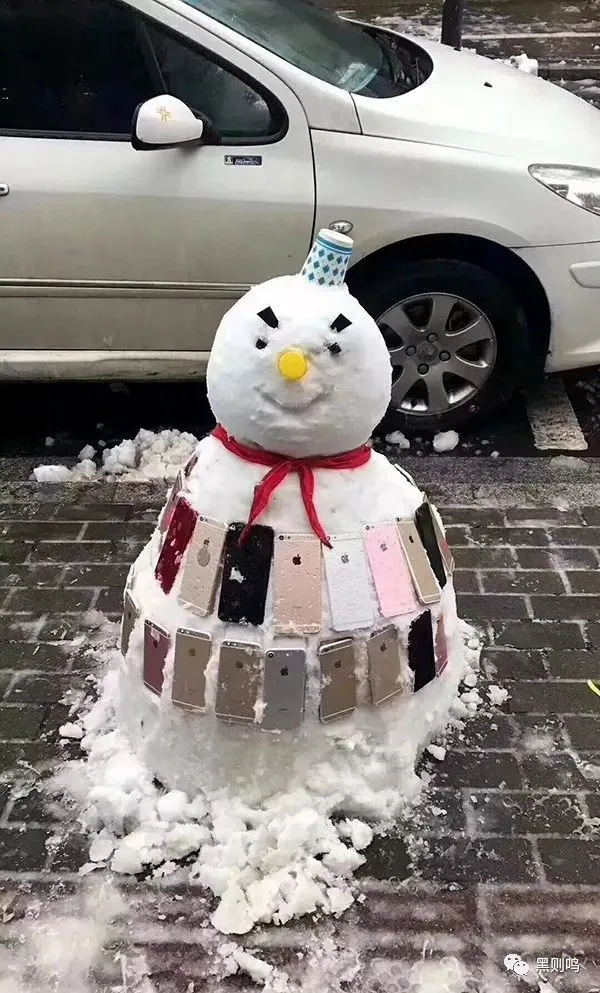很不像话的雪人