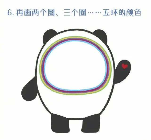 冰墩墩好可爱，实现一户一墩还得靠自己画！