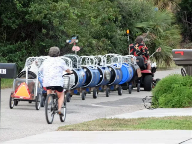 真可爱！经营收容所的夫妇为汪星人打造专属的狗狗火车