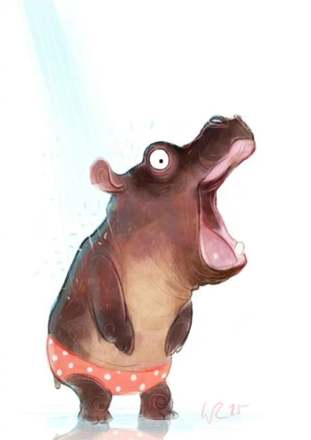 治愈萌宠，手绘小可爱，画师Wiebke Rauers