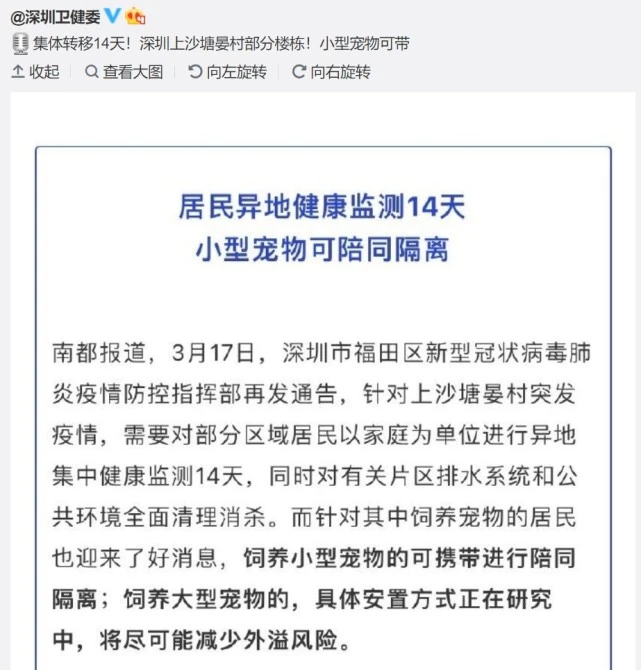 主人隔离后“毛孩子”怎么办？深圳建成宠物集中托管中心