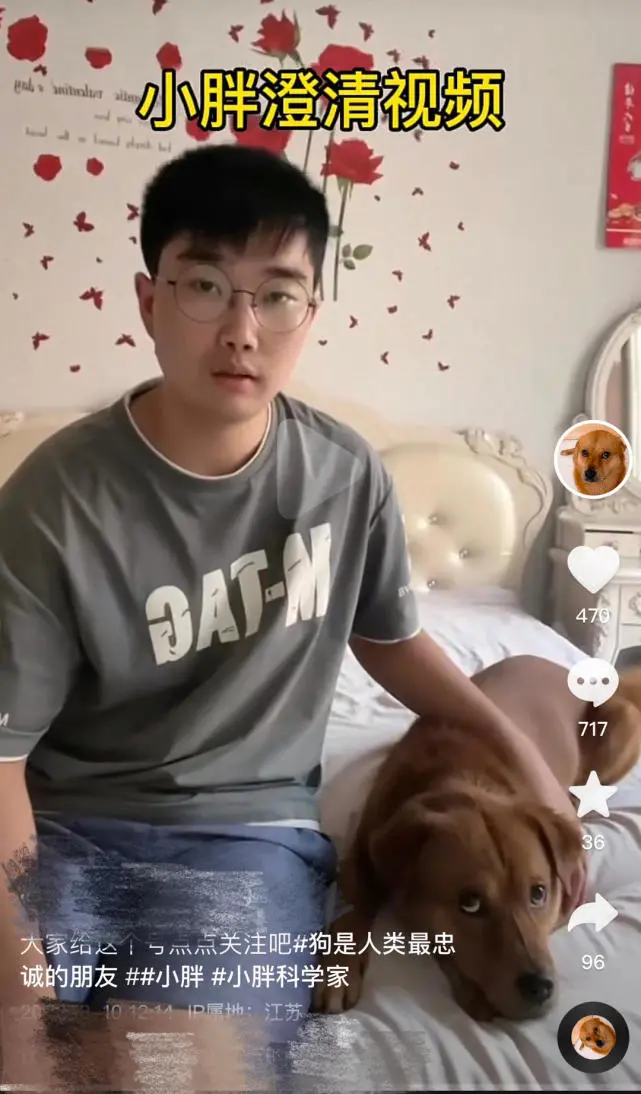 “最委屈网红狗”主人否认虐待 动物医生：小胖与主人相处模式很奇怪